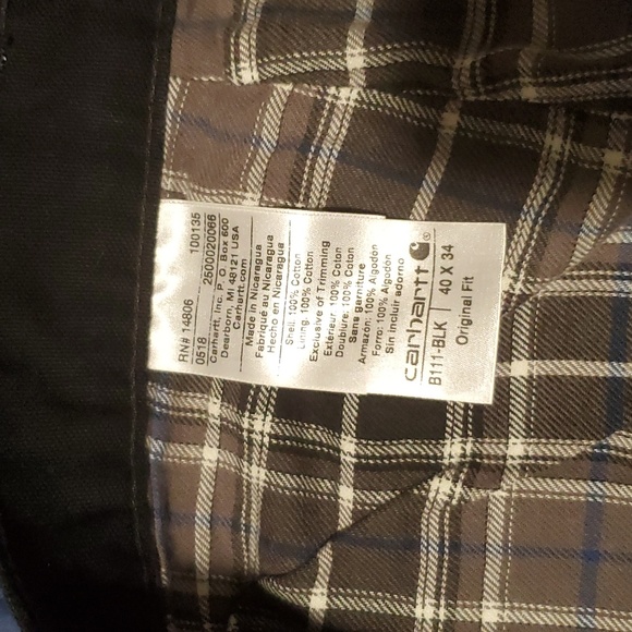 Carhartt Black Pants - Picture 3 of 7